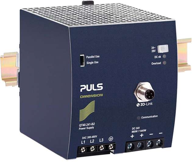 Das QT40.241-B2 liefert neben einer Spannungsversorgung auch wertvolle Daten über IO-Link.