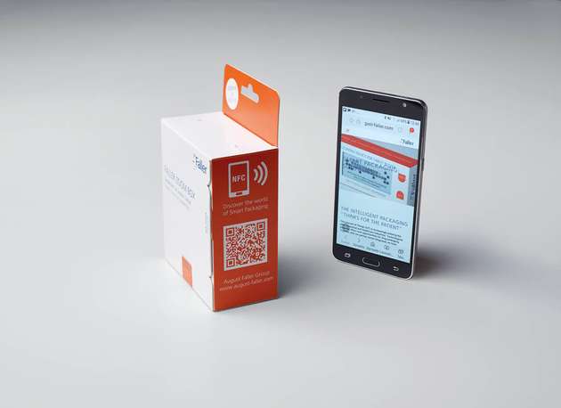 Interaktive Verpackungslösungen: Über QR-Codes, NFC-Chips oder Augmented-Reality kann leicht auf weiterführende Informationen wie beispielsweise die korrekte Handhabung von Medikamenten verwiesen werden.