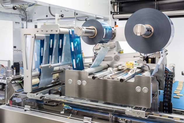Das Flowmodul verpackt Produkte in Schlauchbeutel und ist jetzt mit einer Heißsiegeltechnologie für sensible Produkte verfügbar.