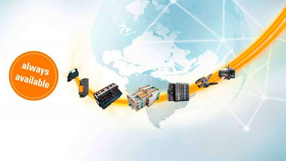 Weidmuller Fasst Kernsortiment Unter Farbe Orange Zusammen