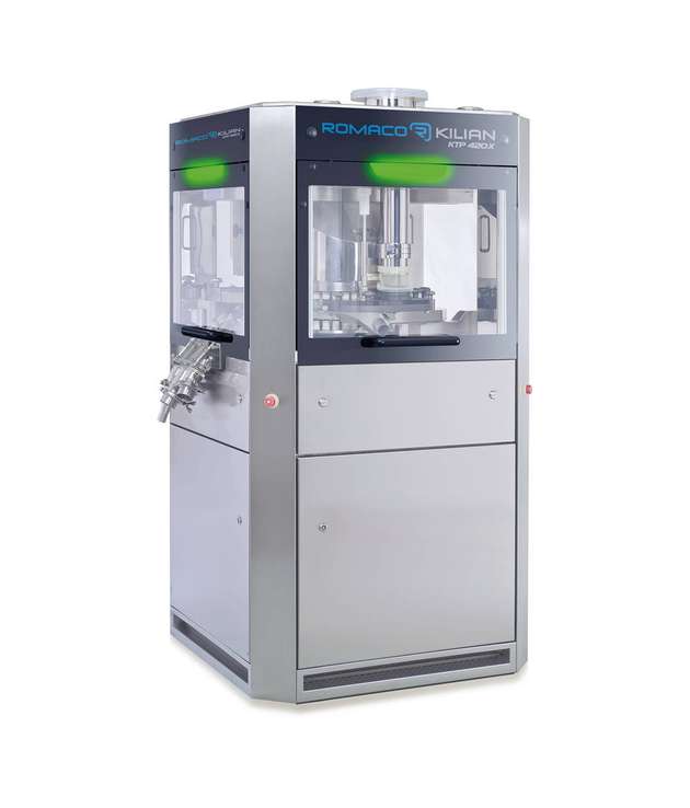 Die Rundläuferpresse KTP 420X arbeitet „cool, fast und clean“.