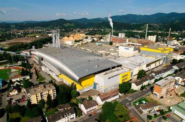 Das Sappi-Werk in Gratkorn soll mittlerweile zu einer der modernsten und umweltfreundlichsten Papierfabriken zählen.