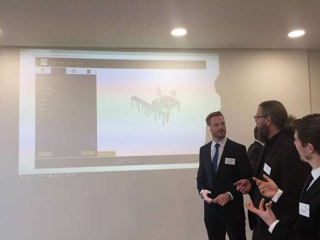 Die Präsentation des Prototypen Robotop am 23. November in Würzburg.