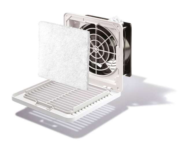 Filterlüfter bieten die einfachste Möglichkeit zur Klimatisierung von Schaltschränken, Gehäusen und Schalttafeln. Dafür hat Finder die Serie 7F entwickelt.