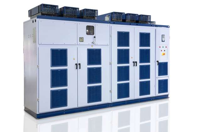 Die als Komplettsystem konzipierten System-Umrichter MVW3000 ermöglichen eine schnelle, einfache Installation und Inbetriebnahme.