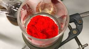 Rotes S-PPV-Polymer.
