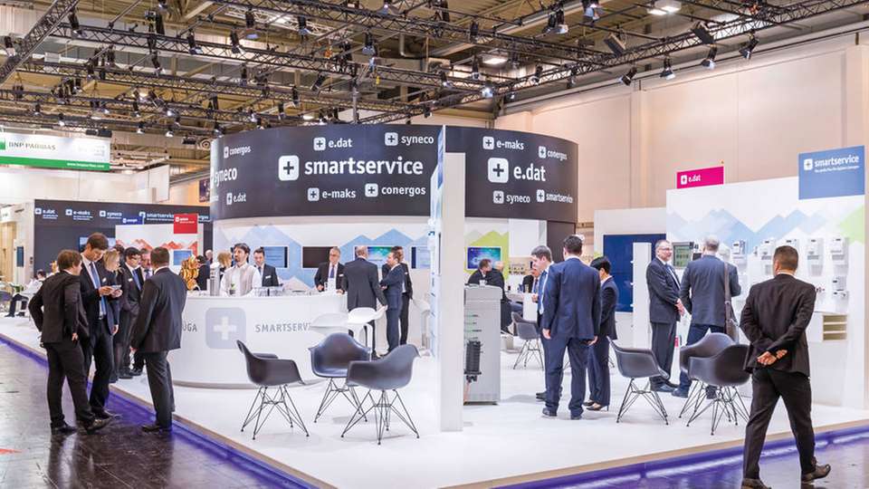 Lösungen für eine smarte Energiewirtschaft von morgen, werden am Stand von Thüga auf der E-world präsentiert.