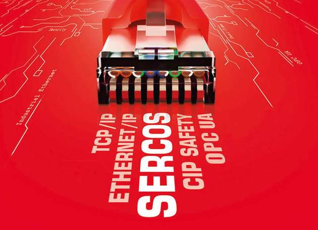 Maschinenkommunikation von Sercos:
Mit dem Industrie 4.0 Demonstrator von Sercos wird aufgezeigt, wie sich OPC-UA und Sercos ideal ergänzen. Prozess- und Gerätedaten werden dabei auf einheitliche und herstellerübergreifende Weise nicht nur lokal über den Echtzeitbus, sondern auch über OPC-UA für unterschiedliche Anwendungs­szenarien zur Verfügung gestellt.
Mehr Infos: bit.ly/2SZn3v8
