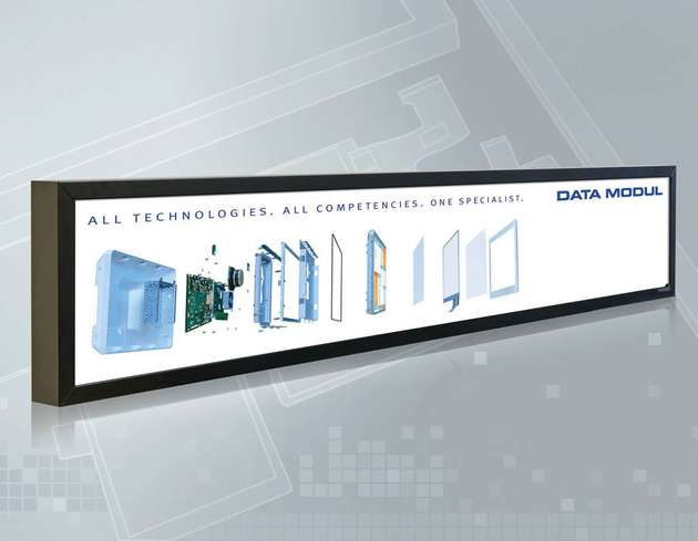 Mit dem 23,1-Zoll-Ultra-stretched-TFT-Display S231AJ1-LE1 von Innolux erweitert Data Modul sein Produktportfolio um ein schlankes TFT-Display. Dieses wurde für POS- oder POI-Anwendungen konzipiert, mit der Wi-Fi-Ansteuerung und flexiblen Integrationsmöglichkeiten ist auch der Einsatz in anderen Bereichen möglich. Das TFT-Display verfügt über eine LVDS-Schnittstelle und ist für den 24/7-Betrieb ausgelegt. Halle 1, Stand 234