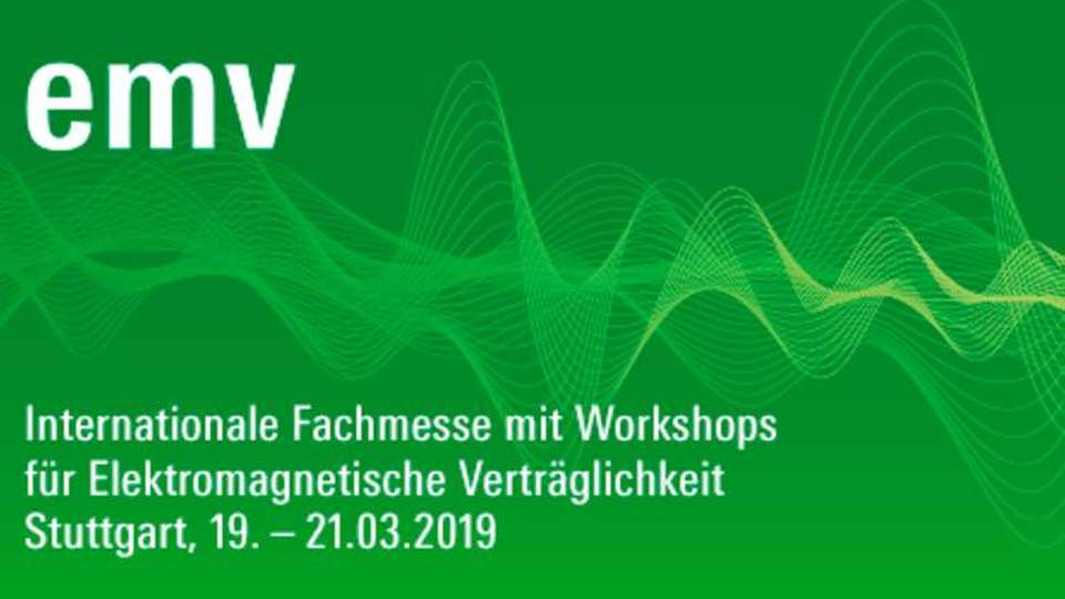 Experten rund um das Thema EMV finden sich vom 19. bis 21. März 2019 in Stuttgart ein.