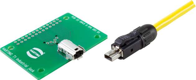 Erste Single Pair Ethernet Serienteile