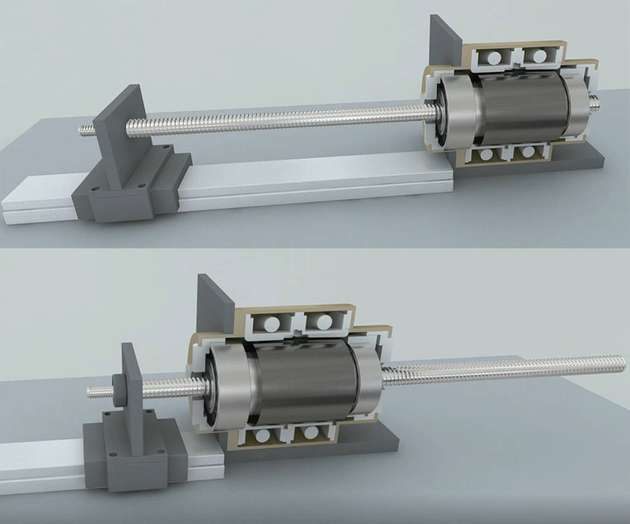 PM-Schrittmotor-Linearaktuator Non-Captive