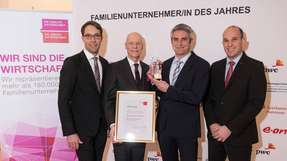Geschäftsführer Werner Hartmann im Unternehmerportrait, das im Rahmen der Preisverleihung zum „Familienunternehmer des Jahres“ vorgestellt wurde.