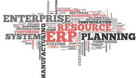 Word Cloud Enterprise Resource Planning