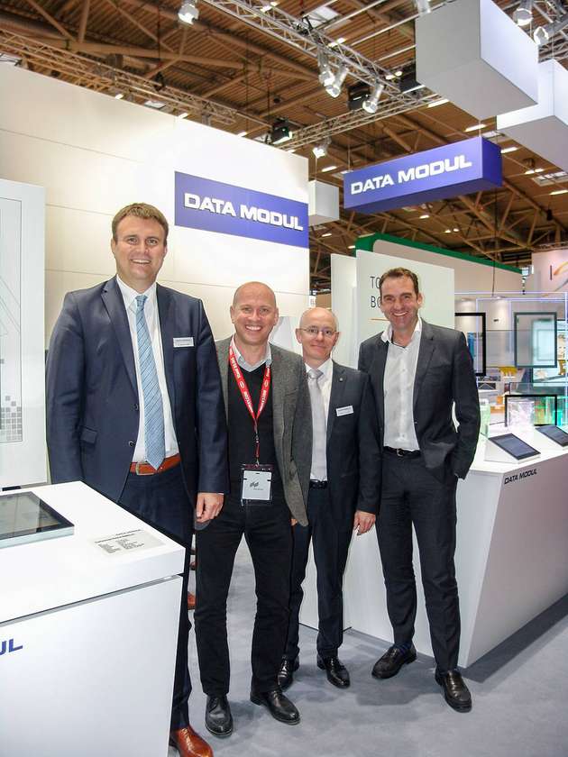 Data Modul zusammen mit Next System auf der Electronica 2018.