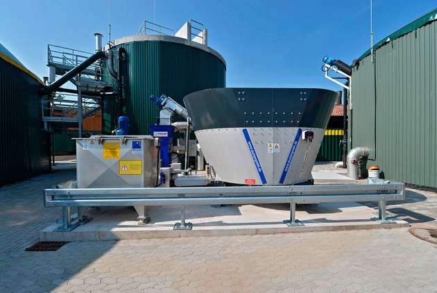 Die Substratvarianten mit den vielversprechendsten Ergebnissen wurden an der Versuchsbiogasanlage auf dem Landwirtschaftszentrum Eichhof in Bad Hersfeld in die Praxis überführt.