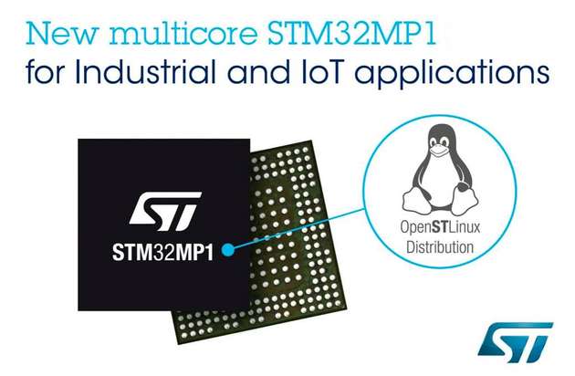 Mit dem STM32MP1 ist schnelle Daten- und Echtzeitverarbeitung auf einem einzigen Chip möglich.