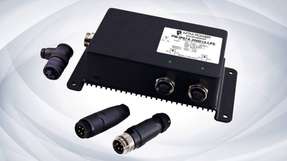 Ein Stromversorgungsmodul PM-IP67A200 D12-LPS.