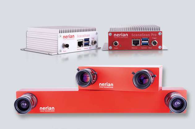 Die Stereokamera Karmin2 wurde speziell für eine einfache Verwendung mit dem SceneScan-Stereovision-Sensor entwickelt.