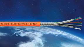 Die Superflex-Ethernet-Hybridleitung eignet sich für die neuen Siemens- und Bosch-Rexroth-Servomotorsysteme.