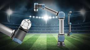 Auf der Stadion-Tour von Universal Robots können Unternehmen den Umgang mit Cobots aus erster Hand erleben.