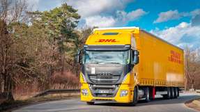 DHL Freight testet den ersten LNG-Truck mit Megatrailer in Deutschland.