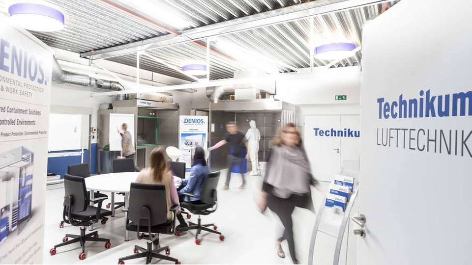 Das neue Technikum für Lufttechnik wurde am Denios-Stammsitz in Bad Oeynhausen eröffnet.