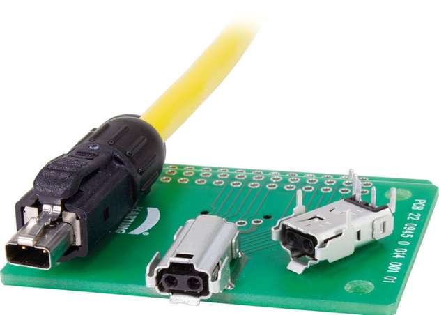 Für Single-Pair-Ethernet-Industrieanwendungen hat sich die IEC für das Steckgesicht von Harting entschieden.