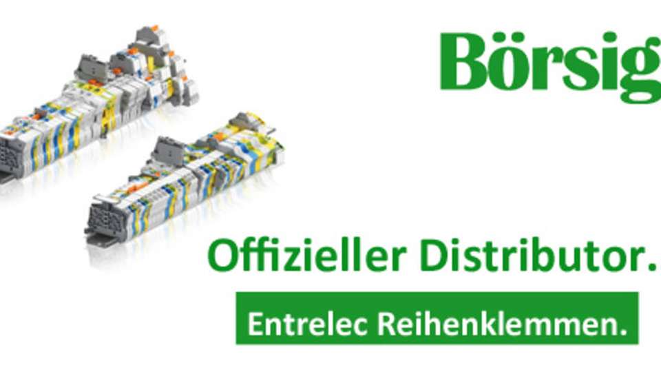 Börsig bietet nun die Reihenklemmen der ehemaligen ABB-Marke Entrelec an.