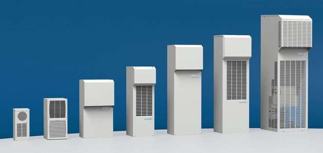 Die Outdoor-Kühlgeräte DTS 3000 sind in den Leistungsklassen von 300 bis 5800 kW erhältlich.