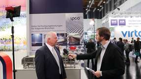 Wolfgang Kamps, Sales Manager DACH von Ipco, (links im Bild) stellte sich den Fragen der P&A-Redaktion.