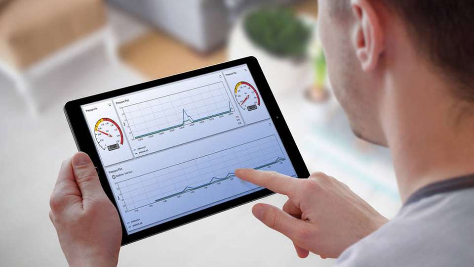 Beim smarten Filter von Wolftechnik lässt sich die Filtration vollständig über ein Dashboard verwalten.