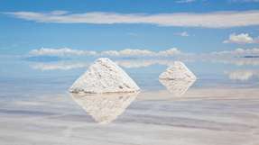 Salz kann bis zu zehn mal mehr Energie aufnehmen als Wasser.