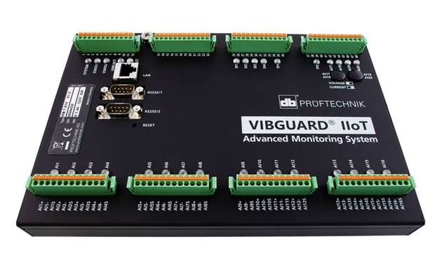 Den Vibguard IIoT gibt es mit 20 und neu auch mit 16 analogen Kanälen.