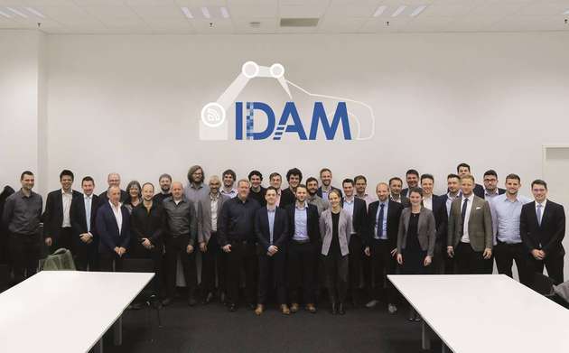 Das Konsortium des IDAM-Projekts beim Kick-off in München am 27. März 2019.
