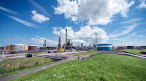 Die Zeeland Refinery mit Hauptsitz in Vlissingen, Niederlande.