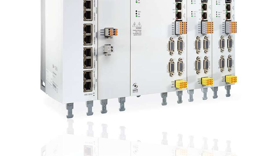 Das Automatisierungssystem SystemOne CM verwendet EtherCAT mit dem Safety-Protokoll FSoE.