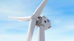 Die 12-MW-Turbine Haliade-X verfügt über einen Rotordurchmesser von 220 m und wird damit zur größten Offshore-Windkraftanlage Europas.