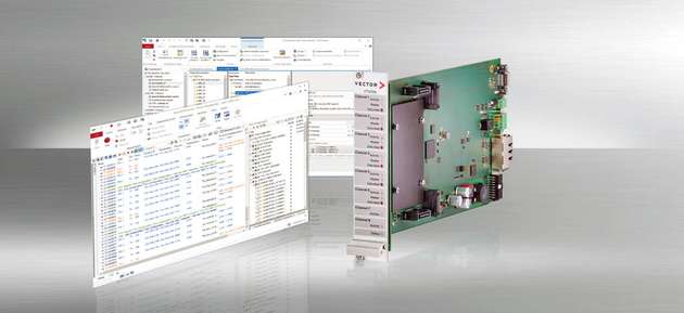  CANoe .Ethernet, vTESTstudio und VT System ermöglichen die Durchführung der TC8-Conformance-Tests.