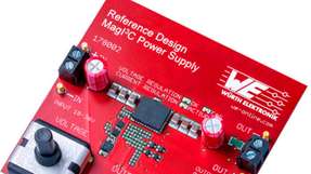 Mit dem MagI3C-Power-Supply-Board demonstriert Würth, wie einfach mit einem MagI3C-Power-Modul ein Labornetzteil gebaut werden kann.