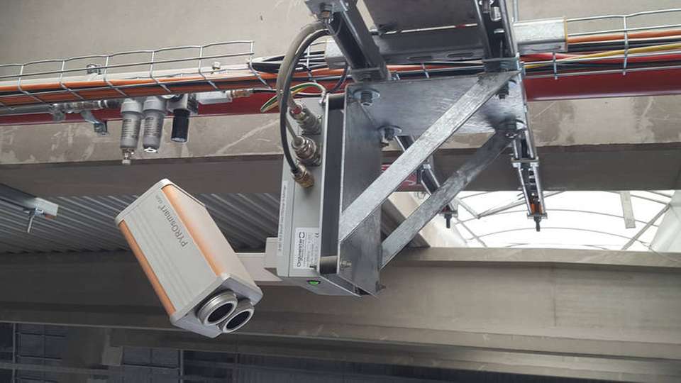 Das Pyrosmart-System besteht aus einer Infrarot-Wärmebildkamera und einer Videokamera, die Brände erkennen können, bevor sie entstehen.