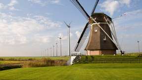 Der Onshore-Windpark in Westereems könnte den Ökostrom für die geplante Wasserstoffanlage in Eemshaven liefern.
