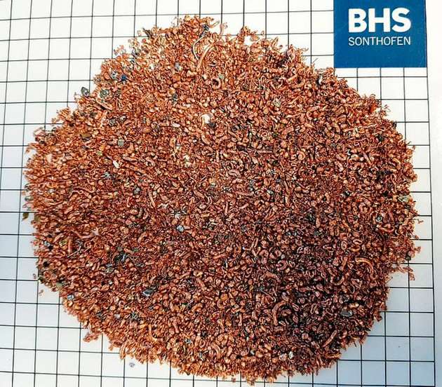 Mit dem BHS-Verfahren zum Recycling von Meatballs lässt sich qualitativ hochwertiges Kupferkonzentrat gewinnen.