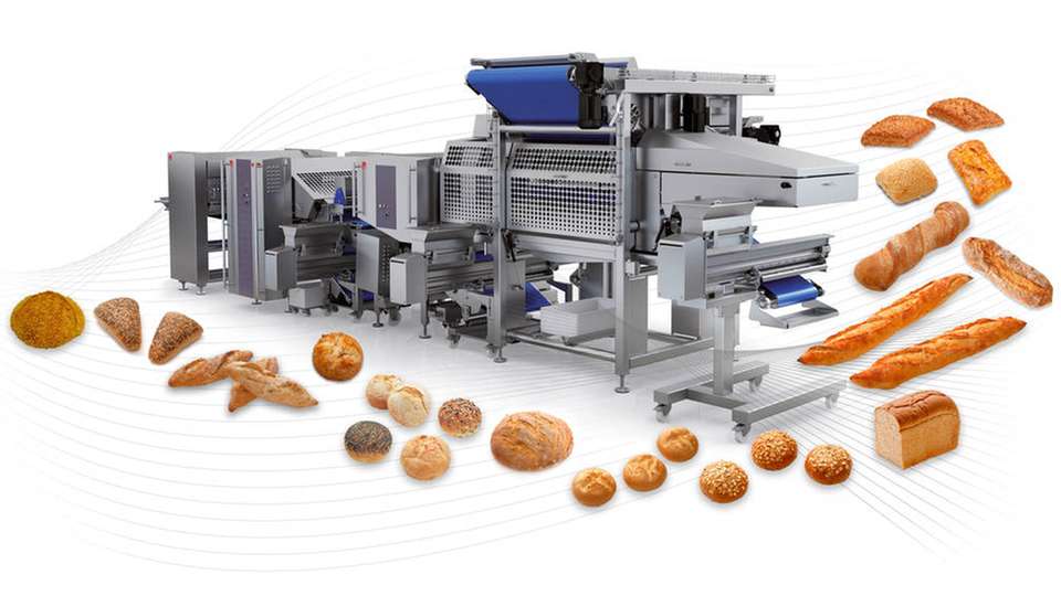 Die Impressa Bread von Fritsch kommt in der industriellen Brotherstellung zum Einsatz und ist speziell auf die Verarbeitung weicher Teige ausgelegt.