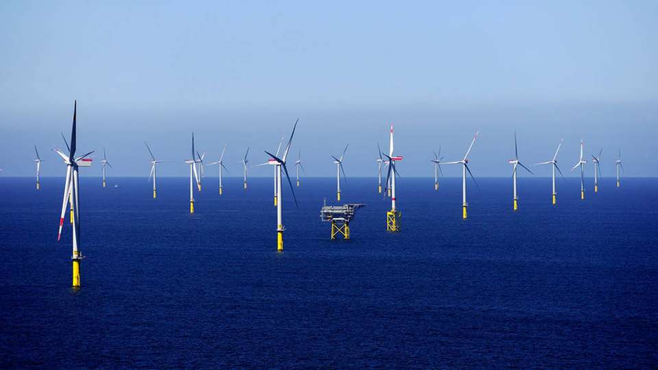 2015 speiste der Offshore-Windpark Borkum Riffgrund 1 erstmals Strom in das deutsche Netz ein.
