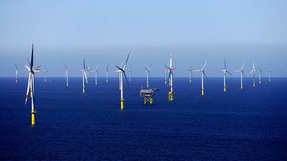 2015 speiste der Offshore-Windpark Borkum Riffgrund 1 erstmals Strom in das deutsche Netz ein.