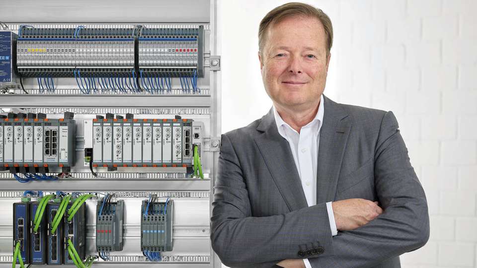 Udo Lütze leitet in zweiter Generation die Lütze International Group. Herzstück ist die Friedrich Lütze GmbH in Weinstadt bei Stuttgart. Seit über 60 Jahren entwickelt und fertigt man Komponenten und Systemlösungen für Automatisierung und Bahntechnik. Das Familienunternehmen investiert im Branchenvergleich überdurchschnittlich in F&E.