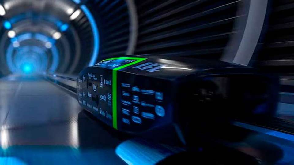 Der Hyperloop-Pod der TU München erreichte beim Wettbewerb eine Geschwindigkeit von 463,5 km/h.