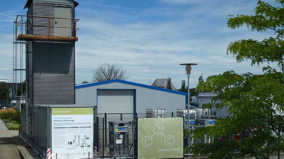 Die Pilotanlage zur Methanolproduktion aus Hüttengasen ist in Oberhausen in Betrieb genommen worden.