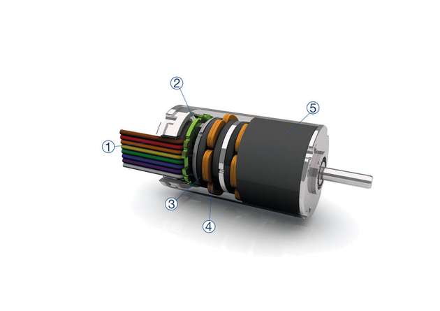 Der eisenlosen DC-Motor BGA 22 von Dunkermotoren ist auf hohe Laufruhe ausgelegt.